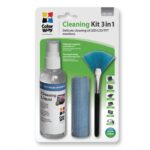 Multipurpose 3 in 1 Cleaner Set with Microfiber Cloth for Screen and Monitor