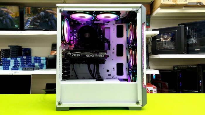 Refurbished Custom Gaming Corsair / Ryzen 7 2700 4.1GHz / 16GB RAM / 256GB NVMe + 1TB HDD / Multi Choice Graphics - Image 2