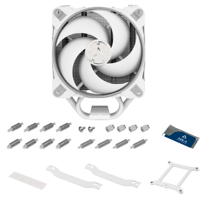 Arctic Freezer 34 eSports DUO Edition Heatsink & Fan, White & Grey, Intel & AMD Sockets, Bionix Fan, Fluid Dynamic Bearing - Image 6
