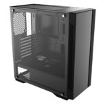DeepCool MATREXX 55 Mesh Case, Minimalist, Black, Mid Tower, 1 x USB 3.0 / 2 x USB 2.0, Tempered Glass Side Window Panel, Mesh Front - Image 4