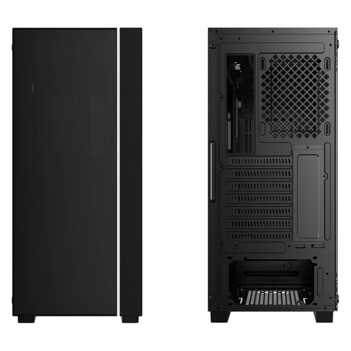 DeepCool MATREXX 55 Mesh Case, Minimalist, Black, Mid Tower, 1 x USB 3.0 / 2 x USB 2.0, Tempered Glass Side Window Panel, Mesh Front - Image 7