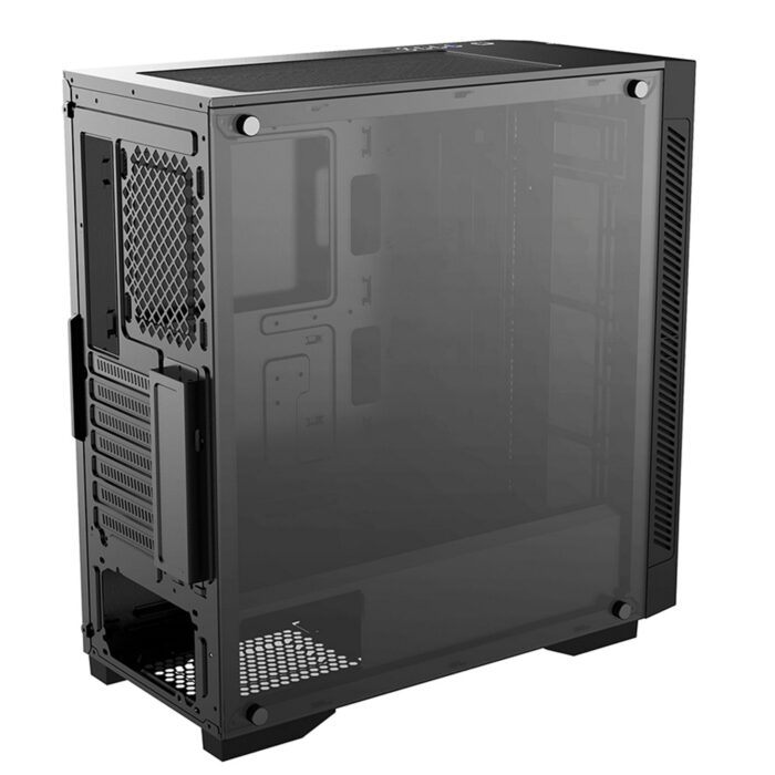 DeepCool MATREXX 55 Mesh Case, Minimalist, Black, Mid Tower, 1 x USB 3.0 / 2 x USB 2.0, Tempered Glass Side Window Panel, Mesh Front - Image 8