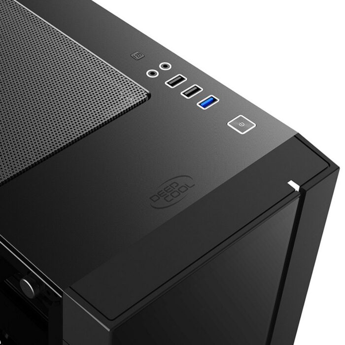 DeepCool MATREXX 55 Mesh Case, Minimalist, Black, Mid Tower, 1 x USB 3.0 / 2 x USB 2.0, Tempered Glass Side Window Panel, Mesh Front - Image 10