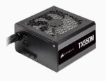 Corsair 550W Enthusiast TX-M Series TX550M V2 PSU, Rifle Bearing Fan, Semi-Modular, 80+ Gold