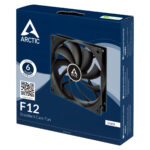 Arctic F12 Low Noise 12cm Case Fan, Black, 9 Blades, Fluid Dynamic - Image 3
