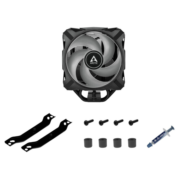 Arctic Freezer A35 RGB Compact Heatsink & Fan, AMD AM4, 12x RGB LEDs, PWM Fluid Dynamic Bearing Fan, MX-5 Thermal Paste included - Image 4