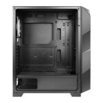 Antec NX700 ARGB Gaming Case w/ Glass Window, ATX, 3 ARGB Fans, Geometrical Mesh Front, LED Control Button - Image 5