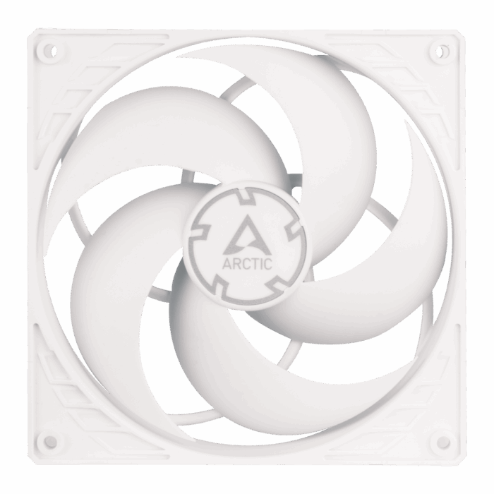 p14-pwm-pst-white-g01 Arctic P14 14cm Pressure Optimised PWM PST Case Fan, White, Fluid Dynamic - Image 2