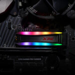 ADATA 256GB XPG Spectrix S40G RGB M.2 NVMe SSD, M.2 2280, PCIe 3.0, 3D TLC NAND, R/W 3500/1200 MB/s, 210K/230K IOPS - Image 3