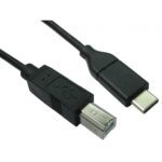 USB C Printer Cable, USB C to USB B 2.0 Cable, Compatible with Printers, Scanners and other accessories 2M