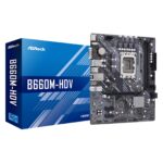 ASRock B660M-HDV Motherboard, Intel Socket 1700, 12th Gen, DDR4, Micro ATX