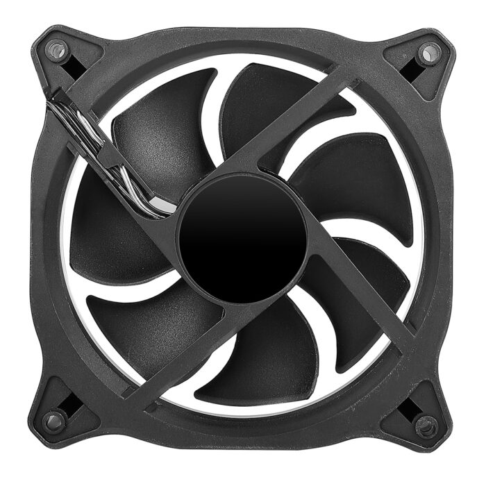 cocsfanringblue-13 OEM Rainbow Ring 12cm Fan 4pin Molex 3pin - Image 6