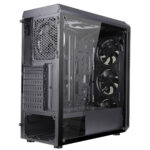 CIT Blaze Gaming Case With 6 x ARGB Fans MB Sync Tempered Glass Side Window - Image 7