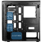 CIT Blaze Gaming Case With 6 x ARGB Fans MB Sync Tempered Glass Side Window - Image 9