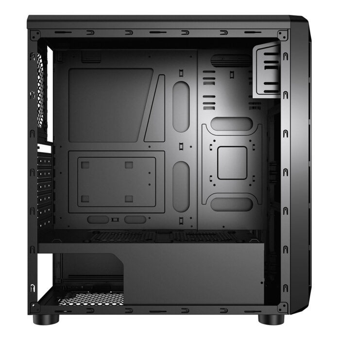 CIT Blitz RGB Mid-Tower Gaming Case With Full Acrylic Window - Image 3