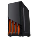 CIT Havoc Midi ATX 1 x ARGB Fan and Hub Tempered Glass - Image 3