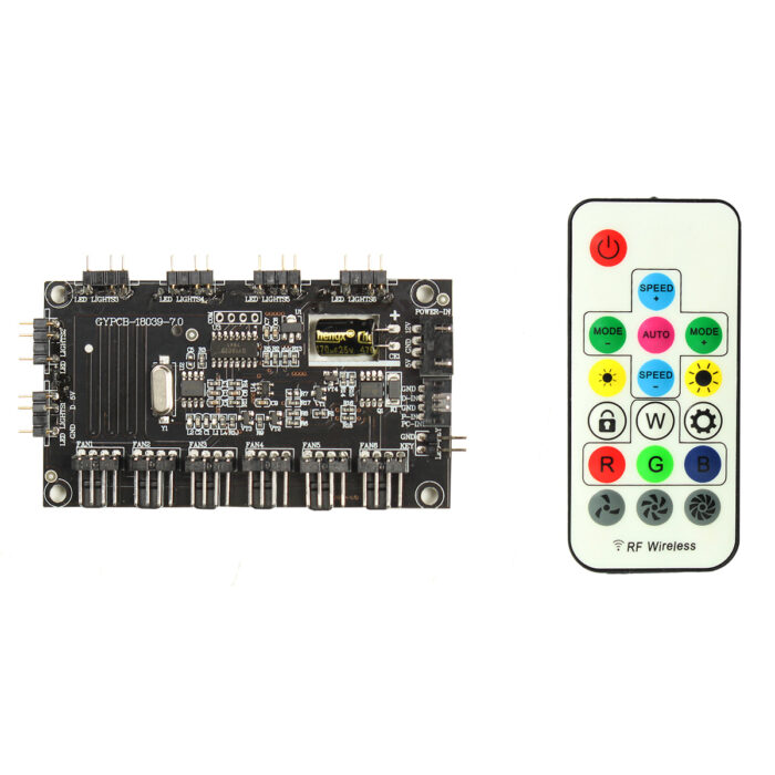 CIT Havoc Midi ATX 1 x ARGB Fan and Hub Tempered Glass - Image 9