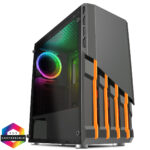 CIT Havoc Midi ATX 1 x ARGB Fan and Hub Tempered Glass