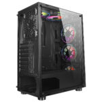 CIT Mirage F6 6x RGB Rainbow Fans TG Front and Side Panel - Image 6