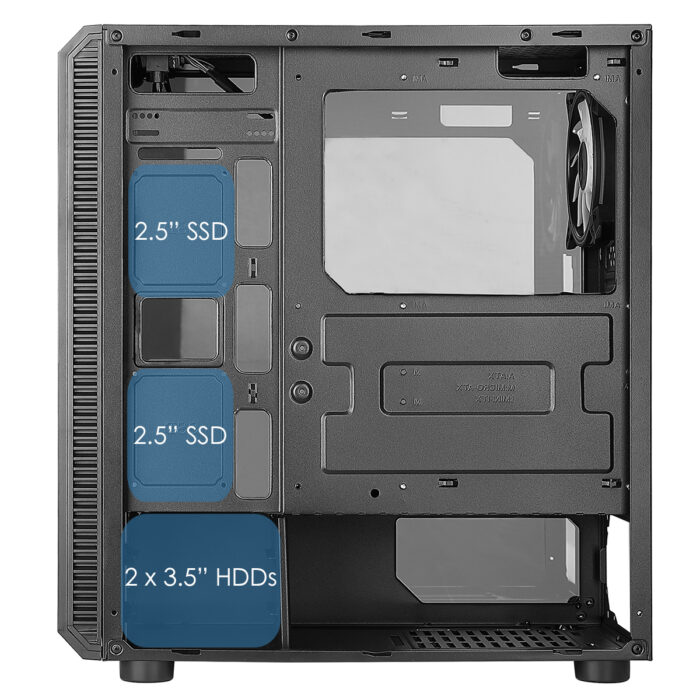 CIT Sahara F4 4x Rainbow Fans TG Front and Side Panel - Image 8