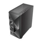 Antec DF800 Gaming Case w/ Glass Window, ATX, Geometrical Mesh Design, 1 x Fan, Advanced Ventilation, LED Control Button - Image 6