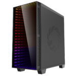 GameMax Abyss Mini ARGB Gaming Case 1x ARGB fan 1x ARGB Hub - Image 3