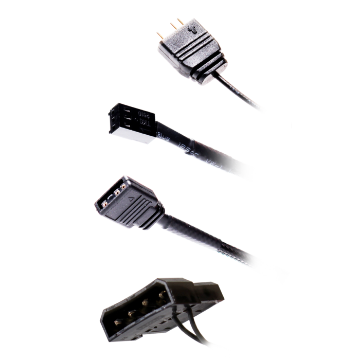 GameMax Commando MATX White 1x Side Window 1 x ARGB Velocity Fan - Image 9