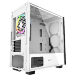 GameMax Commando MATX White 1x Side Window 1 x ARGB Velocity Fan - Image 6