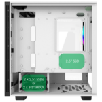 GameMax Commando MATX White 1x Side Window 1 x ARGB Velocity Fan - Image 8