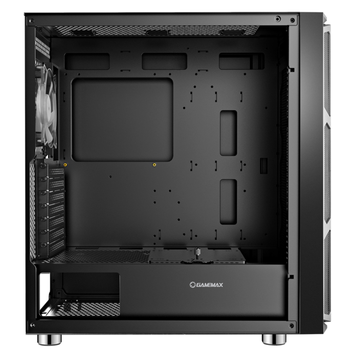 GameMax F15G Gaming Case 2x 20cm ARGB Fan 1x 12cm ARGB Fan TG Front+Side MB Sync - Image 7