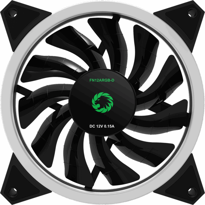 Velocity 12cm ARGB Fan Bulk 3pin M&F Aura Header 3pin / 4pin Power - Image 4