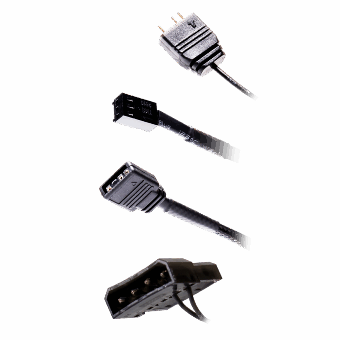 gmxfanrazor-11 Razor 12cm Rainbow ARGB Fan RTB 3pin M&F Aura Header 3pin/4pin Power - Image 5