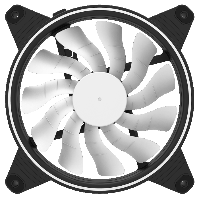 gmxfanrazor14bulk-08 Razor 14cm ARGB Bulk Fan RTB 3pin M&F Aura Header & 3pin Power - Image 3