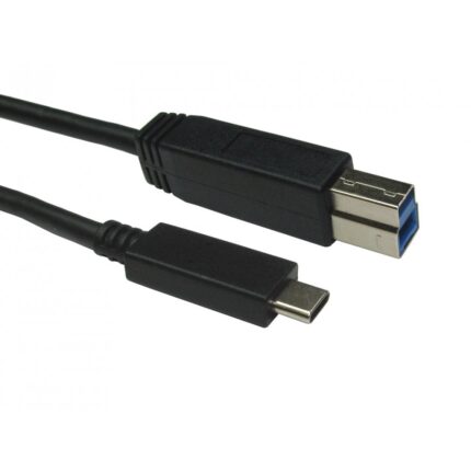 USB C to USB Type B Cable 1M