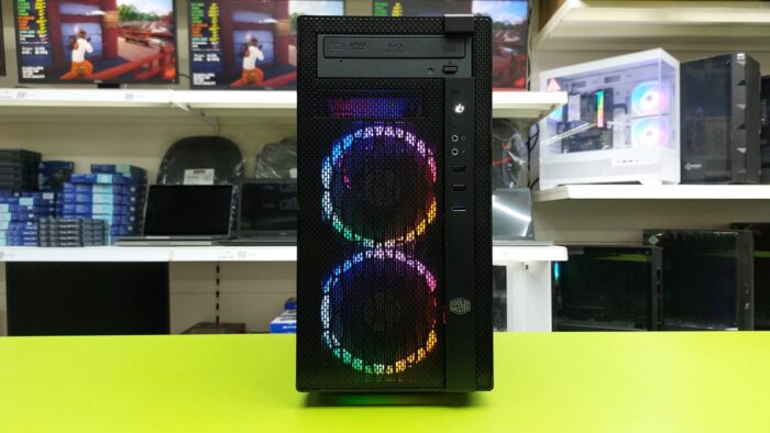 Cooler Master (1) Refurbished Desktop / AMD Ryzen 3 2200G 3.70GHz / 8GB RAM / 120GB M.2 + 1TB HDD - Image 2