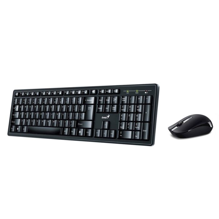 KEGEN-KM-8200 Genius KM-8200 Wireless Smart Keyboard and Mouse Combo Set - Image 1