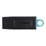 Kingston DataTraveler Exodia 64GB USB 3.2 Blk/Cyan USB Flash Drive - Image 2