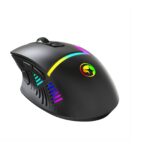 Marvo Scorpion M791W Wireless and Wired Dual Mode Gaming Mouse, Rechargeable, RGB with 7 Lighting Modes, 10000 dpi, 8 Buttons - Image 3