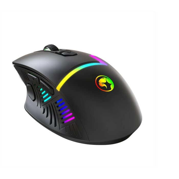164154 Marvo Scorpion M791W Wireless and Wired Dual Mode Gaming Mouse, Rechargeable, RGB with 7 Lighting Modes, 10000 dpi, 8 Buttons - Image 3