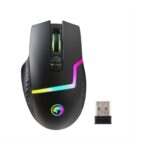 Marvo Scorpion M791W Wireless and Wired Dual Mode Gaming Mouse, Rechargeable, RGB with 7 Lighting Modes, 10000 dpi, 8 Buttons