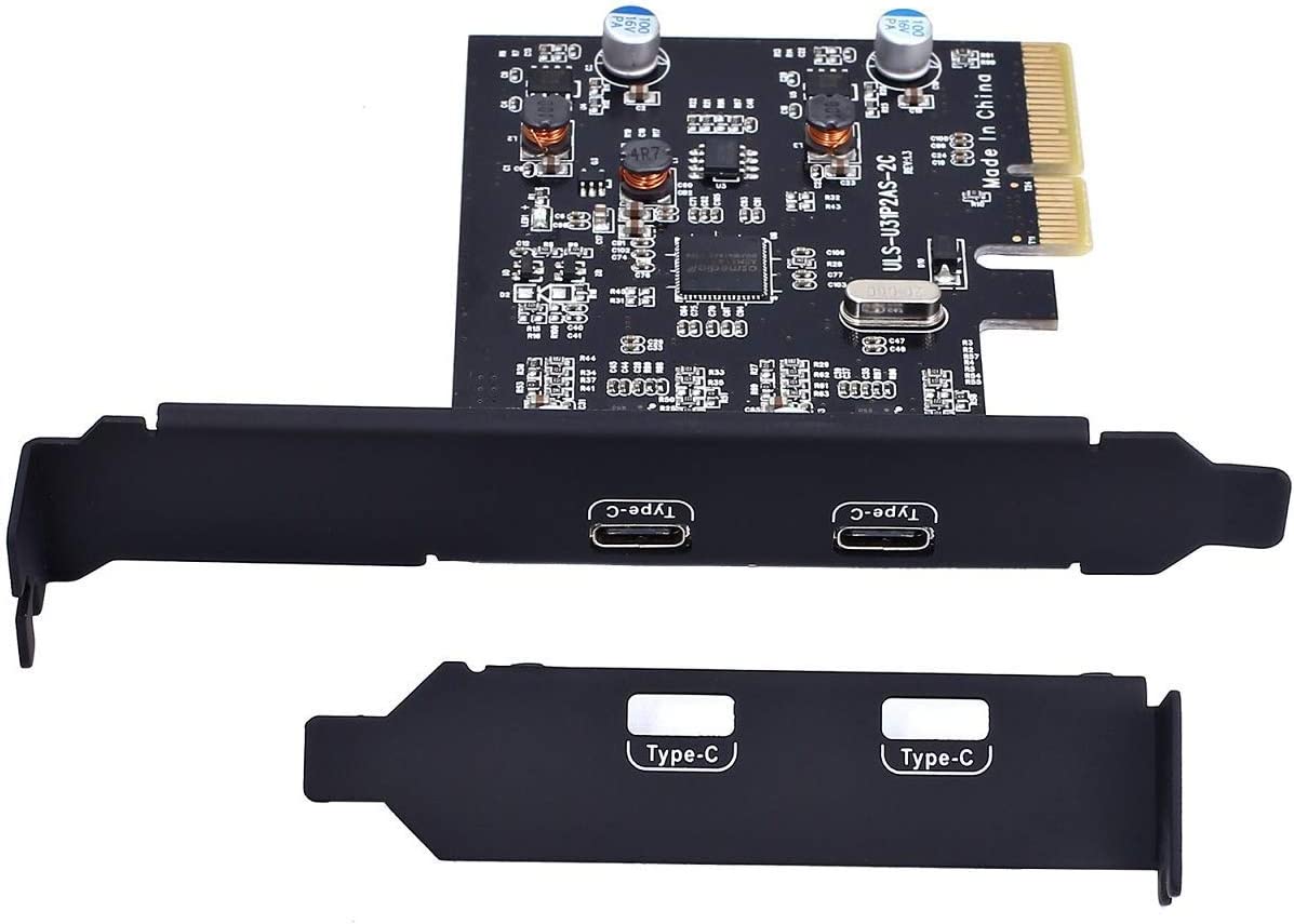 PCI-E Card, USB C 3.1PCI Card with Dual Type-C Ports PCI Express – PC Belfast Computer & Services