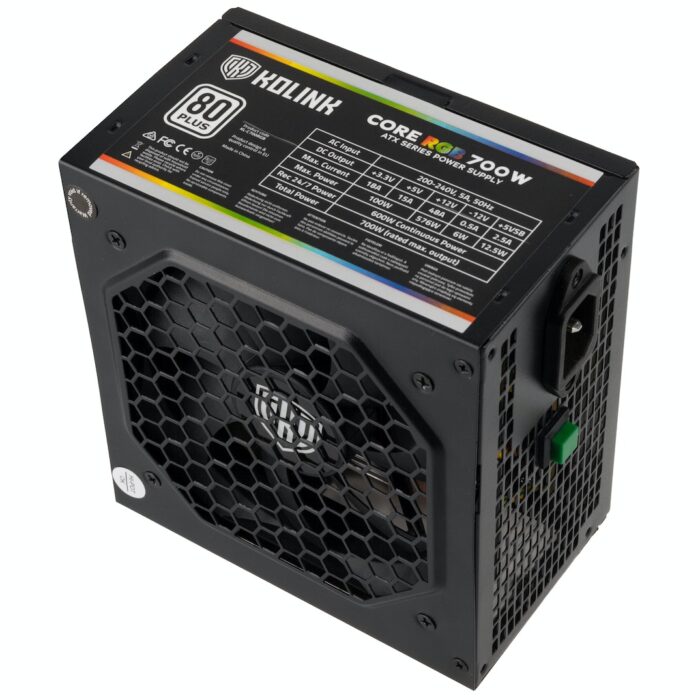 Kolink Core RGB Series 700W 80 Plus Certified RGB Power Supply - Image 3