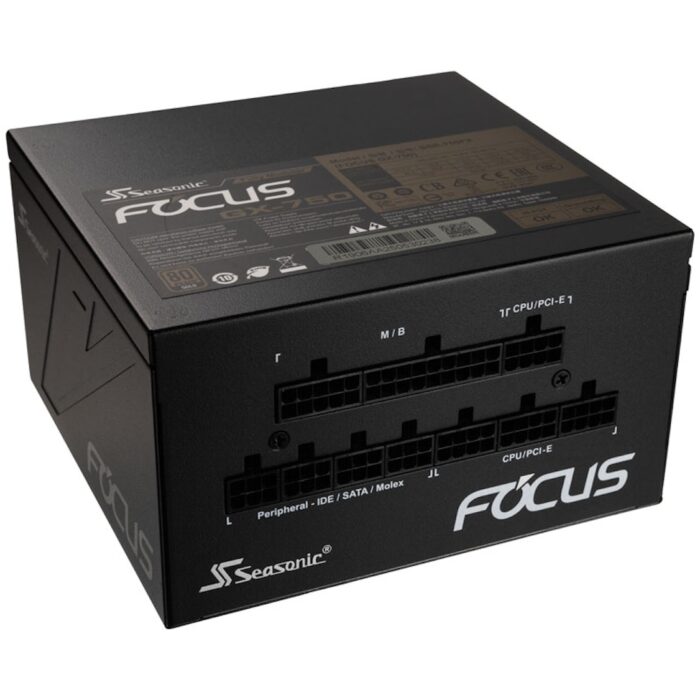 Seasonic Focus GX-850 850W 80+ Gold Modular Power Supply - Image 2