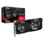 ASRock AMD Radeon RX 6600 Challenger D 8GB Graphics Card, GDDR6, 3x DisplayPort, 1x HDMI, Dual Axial Fan