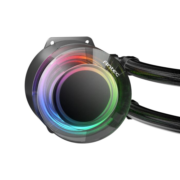 ANTEC Vortex 360 ARGB AiO Liquid CPU Cooler, Universal Socket, 360mm Radiator, PWM 2000RPM Fusion ARGB Cooling Fans, Addressable RGB LED - Image 6