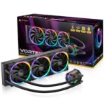 ANTEC Vortex 360 ARGB AiO Liquid CPU Cooler, Universal Socket, 360mm Radiator, PWM 2000RPM Fusion ARGB Cooling Fans, Addressable RGB LED