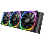 ANTEC Vortex 360 ARGB AiO Liquid CPU Cooler, Universal Socket, 360mm Radiator, PWM 2000RPM Fusion ARGB Cooling Fans, Addressable RGB LED - Image 4