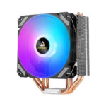 Antec A400i Neon Lighting Heatsink & Fan, Intel & AMD Sockets, PWM RGB Silent Fan, 4 Direct Touch Heatpipes, 150W TDP