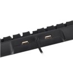 Marvo BigBang P1 KG965G RGB Mechanical Gaming Keyboard, Full Size Mutimedia, USB 2.0, Blue Switches, RGB backlighting For Each Key, Anti-ghosting, 19-key Rollover Support, 6 macro keys, Black - Image 5