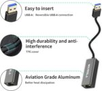 USB Ethernet Adapter 1000 Mbps, Aluminum USB 3.0 - Image 3